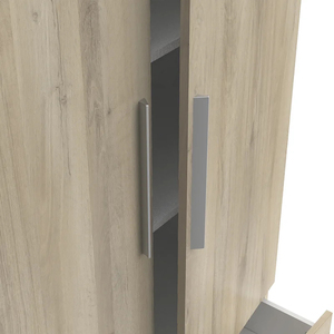 <strong>Cheap</strong> Wholesale Flat Pack Modern Wooden Bedroom &amp; Living Room Furniture Large Space Storage <strong>Wardrobe</strong> DECOHOME <strong>UK</strong> Hot Sale - Product Image 6