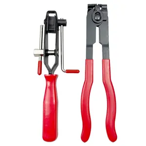 2pcs Car CV Joint Boot Clamp Pliers Set Hose Band Cut-off Pliers Car Banding Tool Kit