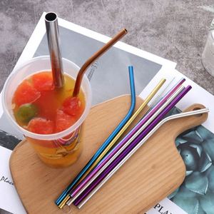 Factory Price Eco-Friendly 18/8 Stainless Steel <b>Straw</b> Set with Printed Case <b>for</b> <b>Drinking</b> - Product Image 4