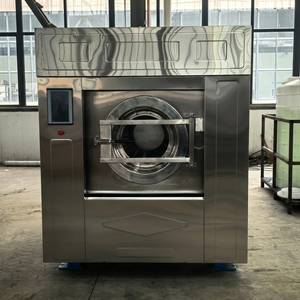 Laveuse-essoreuse industrielle 15 100 kg, machine de lavage automatique en acier inoxydable pour hôtel, hôpital, blanchisserie - Product Image 1