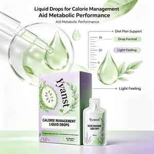 Suplemento Herbal para el Control de Calorías, Líquido Oral, Fórmula Suave, Apoyo Diario a la Dieta, Mejora el Rendimiento Metabólico, Bienestar Equilibrado - Product Image 4