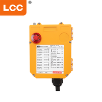 Interrupteur à bouton-poussoir radiocommandé LCC F24-12S, vitesse unique pour grue