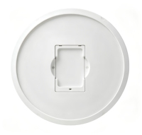 Plafonnier LED rond, structure prismatique anti-éblouissement, CCT 3500-5000K