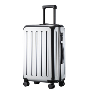 Koowo Affaires de luxe à la mode 100% PC <span class=keywords><strong>Polycarbonate</strong></span> 360 Degrés Spinner Roues Aluminium Trolley Voyage <span class=keywords><strong>Cabine</strong></span> Bagages <span class=keywords><strong>Valise</strong></span> - Product Image 1