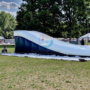 Rampe d'atterrissage gonflable pour <span class=keywords><strong>BMX</strong></span> et Dirt Bike - Équipement de pratique de cascades sécurisé pour l'entraînement au motocross - Product Image 4