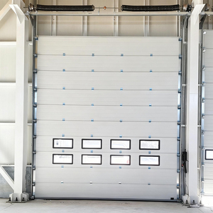 Porte sectionnelle industrielle professionnelle-Acier robuste, isolé pour entrepôt et usine - Product Image 5