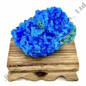 Wholesale Natural Crystal Chunks 2 Inch Ornaments Blue Chalcanthite Spiritual Quartz Bulk Crystal Miner For Gift