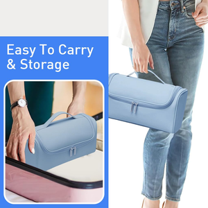 Sac de rangement pliable en cuir imperméable et résistant à l'usure avec fermeture éclair, motif bonbon tendance, grande capacité pour sèche-<span class=keywords><strong>cheveux</strong></span> - Product Image 5