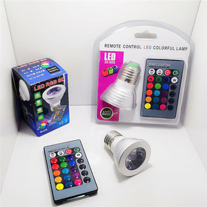 หลอดไฟ LED RGB เปลี่ยนสีได้ ควบคุมผ่าน Wi-Fi  ขั้ว E27 อายุการใช้งาน 25000 ชั่วโมง ตัวหลอดทำจาก PVC ใช้ไฟ AC 85-265V ปรับความสว่างได้ ติดตั้งบนเพดาน - Product Image 3