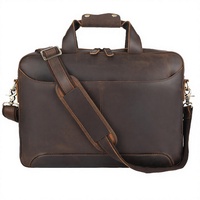 Sac à main en cuir véritable pour homme, sac messager 15 pouces, grande capacité, fermeture éclair, sac bandoulière