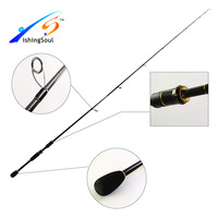 Fishingsoul BAR004 1-teilige Angelrute aus Nano-Carbon, heiß begehrt, für Seebarsch-Angeln