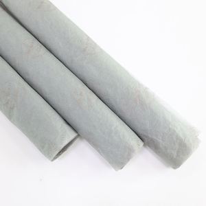 Rollos de Papel de Seda Gris Personalizados, Ecológicos, con Logotipo Impreso en Dorado, 30g 80gsm, para Envolver Regalos - Product Image 5