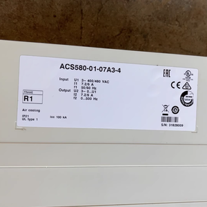 และ ACS580-01-07A3-4 VFD, 3kW - Product Image 5