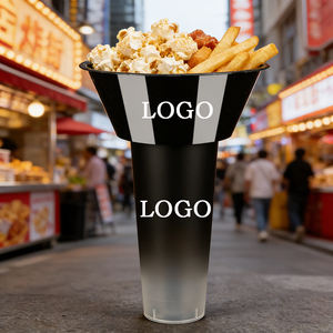 Vaso Desechable Personalizado para Combinaciones de Aperitivos y Bebidas, con Capacidad para 360 ml, con Tazón de 700 ml y Tapa - Product Image 3