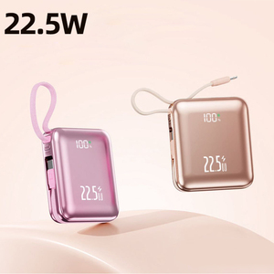Offre Spéciale 20000mah 3-en-1 Powerbank Nouveau produit Banques d'alimentation portables élevées Câbles intégrés Charge rapide 10000mah pour Iphone - Product Image 3