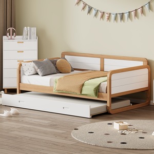 <b>Sofa</b> <b>Bed</b> Solid Wood <b>Convertible</b> 78.1 In X 41.4 In For Bedroom Children Adults Elderly - Product Image 3