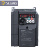 Variateur de fréquence FR-D740-0.75K Série D700 0,75 kW 1 CV Triphasé 380-480 V 2,2 A Modbus RTU intégré IP20 pour moteur à induction