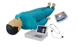 หุ่น<span class=keywords><strong>จำลอง</strong></span>ผู้ใหญ่สำหรับการฝึกอบรม ACLS CPR - แบบจำลองทางวิทยาศาสตร์การแพทย์ <span class=keywords><strong>ทำ</strong></span>จากวัสดุ PVC สำหรับโรงเรียนและโรงพยาบาล - Product Image 2