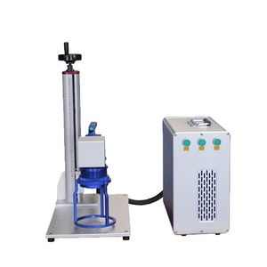 Mini máquina de marcado láser de fibra portátil de 30W, Impresión de logotipo de código QR portátil, neumáticos BMP PLT Sino Galvo para grabado de Metal - Product Image 4