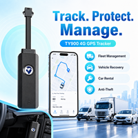 Pelacak Telematika GPS Cerdas TY900 dengan Konektivitas 4G, Pelacakan Real-Time, dan Analisis Perilaku Pengemudi