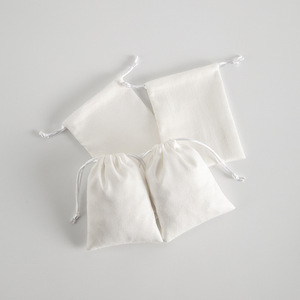 White Flannel <b>Drawstring</b> Bags 7x9 To 15x20 Cm Jewelry Packaging Gift Bags Rectangular Fabric Storage <b>Pouches</b> - Product Image 3