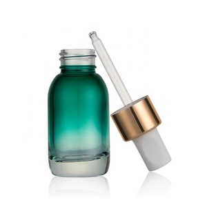 50ml emballage cosmétique Essence verre compte-gouttes bouteille émulsion Pick bâton plat colle tête compte-gouttes cosmétiques bouteille séparée - Product Image 3