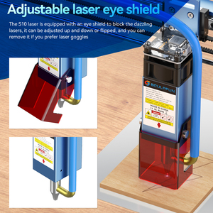 Tête laser <span class=keywords><strong>Sculpfun</strong></span> <span class=keywords><strong>S10</strong></span> pour machine de gravure, découpeuse laser, découpe du bois et de l'acrylique, gravure sur métal, module de gravure laser - Product Image 2