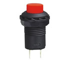 12,5 MM Agujero de montaje 1A 250VAC SPST Mini interruptores pulsadores Normal <span class=keywords><strong>cerrado</strong></span> (NC) Tapa roja Interruptor de botón <span class=keywords><strong>pulsador</strong></span> momentáneo - Product Image 2
