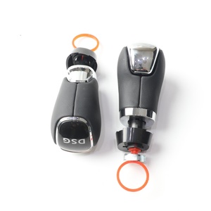 DSG pomello del cambio in pelle copertura laterale parti interne <span class=keywords><strong>accessori</strong></span> per <span class=keywords><strong>Skoda</strong></span> Octavia superba Fabia <span class=keywords><strong>Rapid</strong></span> Yeti - Product Image 4