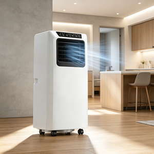 3 in 1 Air Conditioner With Dehumidification Ventilation up to 190 Sq.ft <b>Portable</b> <b>Ac</b> <b>Unit</b> 9000BTU 1.5hp Cool 194 Sq.Ft. Small Ai - Product Image 1