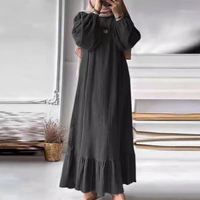 Nouvelle Abaya de Luxe Saoudienne pour Femmes, Robe Musulmane, Abaya Casual Fermée, Dernière Mode Abaya, Design Abaya Dubaï