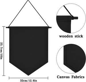 एनमेल पिन डिस्प्ले बैनर कैनवास हैंगर कई आकार बैज डिस्प्ले ब्रोच पेनाट या नेशनल पार्क पैच आयोजक - Product Image 3