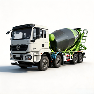 Camion malaxeur Shacman 10M3 haute performance avec système hydraulique complet, camion malaxeur à béton, prix de gros - Product Image 1