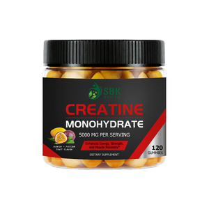 Private Labels Mango Passion Fruit Flavor 5000mg Creatine Monohydrate Gummies Enhance Energy Muscle Recovery <b>Gummy</b> <b>Candy</b> - Product Image 1