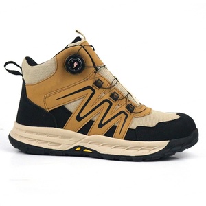 Chaussures de sécurité sportives personnalisables en gros, directement de l'usine, légères, antidérapantes, avec semelle extérieure en caoutchouc Flyknitting - Product Image 4