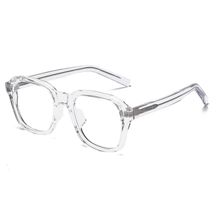 Gafas cuadradas <span class=keywords><strong>Retro</strong></span> TR90 de alta calidad, montura de gafas de acetato de moda, gafas antiluz azul - Product Image 5