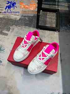 Baskets de luxe réfléchissantes en cuir pour hommes et femmes, nouvelle mode, plateforme rétro, chaussures de marche à lacets, collection printemps - Product Image 4