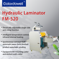 Petit pain chaud semi-automatique de lamineur de rouleau hydraulique de FM-520 avec la ceinture alimentant la séparation automatique