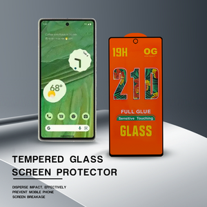 Pellicole Protettive in Vetro Temperato 21D OG Colorate Stampate 9H 2.5D HD Trasparenti per Google Pixel, iPhone, Samsung, Tecno, Infinix - Product Image 6
