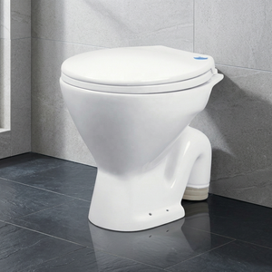 โถสุขภัณฑ์เซรามิคทรงสี่เหลี่ยมแบบตั้งพื้น สไตล์ยุโรป ระบบ S-Trap ทันสมัย - Product Image 3