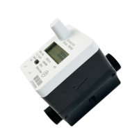 Compteur d'eau intelligent sans fil IoT, ultrasonique, numérique, mini, en PVC, avec fonction de mesure du débit, compatible LoRaWAN