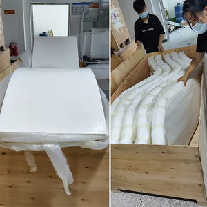 Chaise longue en plastique renforcé <span class=keywords><strong>de</strong></span> verre, <span class=keywords><strong>design</strong></span> <span class=keywords><strong>italien</strong></span>, pour piscine, blanche - Product Image 6