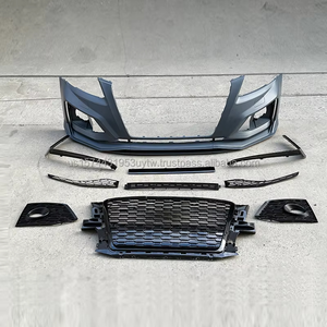 Pare-chocs avant style SQ5 RSQ5 pour Audi Q5 8R 09-12, kit carrosserie à clipser, haute qualité, installation facile, compatible capteurs d'aide au stationnement - Product Image 2