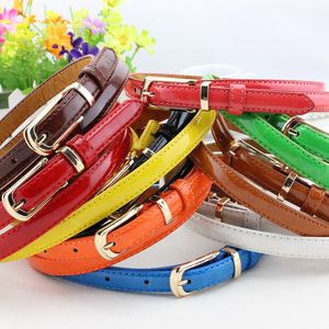 Cinto de couro pu fino feminino, para vestir, calças, jeans, lavagem rápida, para meninas, venda imperdível - Product Image 3