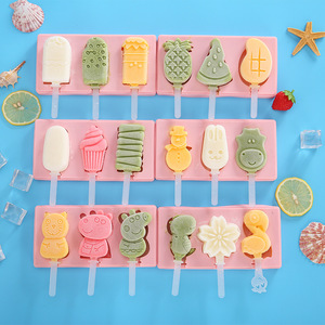 Molde de silicona de lujo Creative Tong para helados, para niños, molde <span class=keywords><strong>casero</strong></span> para paletas con tapa, Lai Crystal, aislamiento térmico de 24-36 horas - Product Image 1