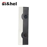 Interrupteur d'arrêt d'urgence ignifuge IP66 à 5 trous en ABS, étanche, gris et noir, bouton-poussoir pour électronique et instruments, 22 mm