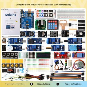 <span class=keywords><strong>Arduino</strong></span> Uno Edición Avanzada de Modo Dual, Programación Visual <span class=keywords><strong>Scratch</strong></span>, Placa de Desarrollo IoT, Tutorial para Principiantes, Sensores y Módulos - Product Image 1