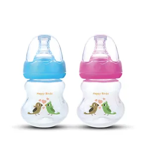 Yeni gelen bebek şişesi ile 360 derece yerçekimi topu Anti gaz bebek süt şişesi