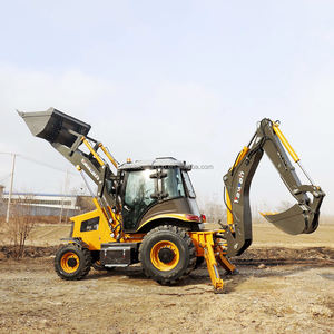 Gratis pengiriman mesin bergerak bumi Backhoe <span class=keywords><strong>Loader</strong></span> Diesel hidrostatik 4 roda traktor ujung depan <span class=keywords><strong>Loader</strong></span> - Product Image 5