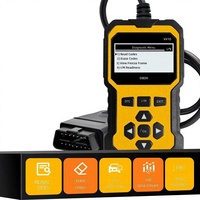 Scanner de diagnostic de pannes filaire universel OBD II V410 pour voiture avec outil d'effacement des codes de panne du moteur OLIVER